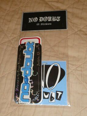 No Doubt Official OG 5 Sticker Set Las Vegas